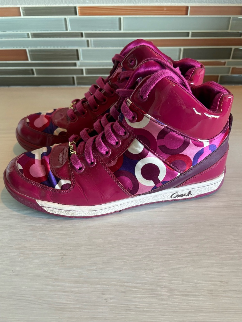 Women’s Coach Natalee High-top Sneakers - Picture 2 of 5